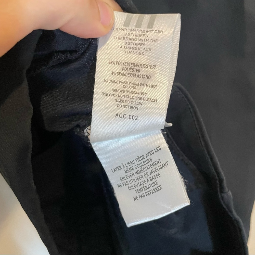 3/$20 Adidas Black Zip Up Soft Shell Jacket - Picture 6 of 9